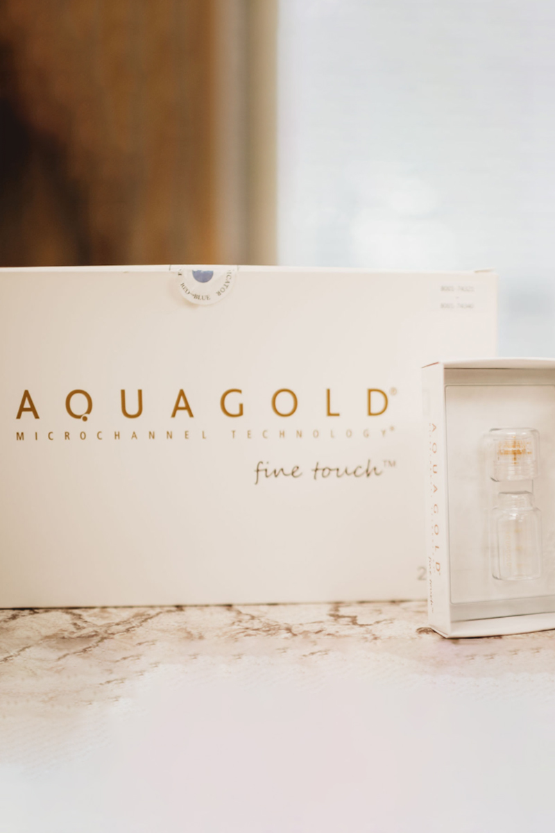 Aqua Gold facial treatment